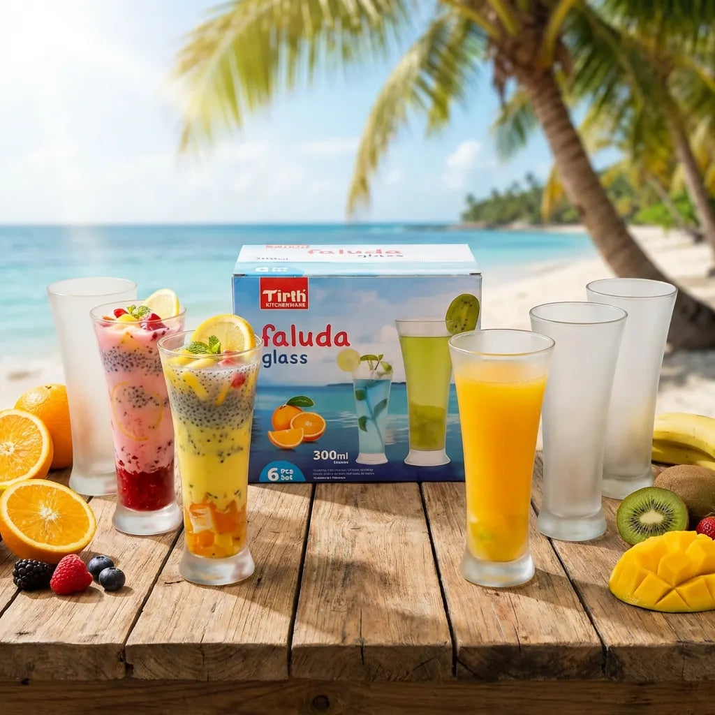 Stylish Faluda Glass Set