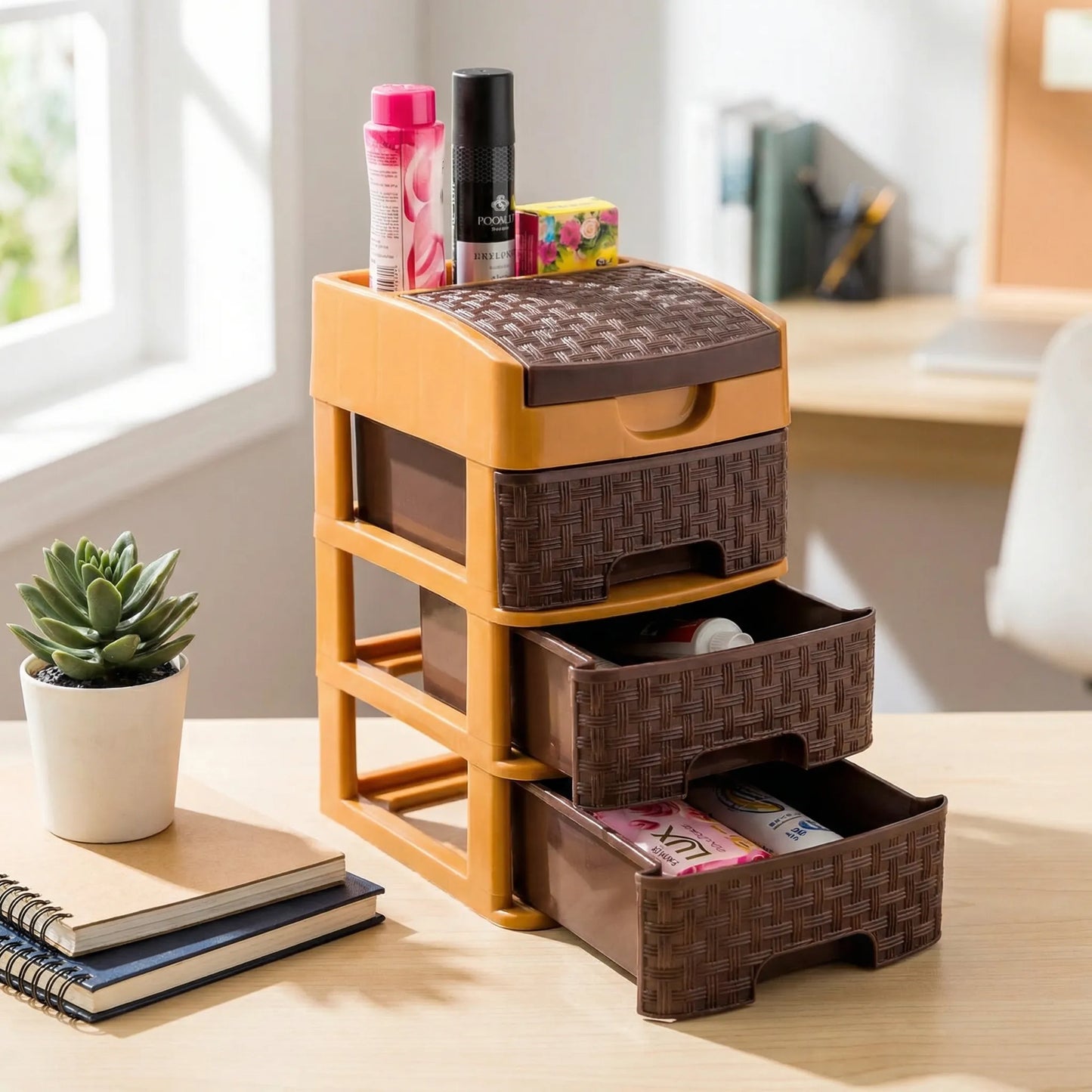 3-Layer Mini Drawer Organizer