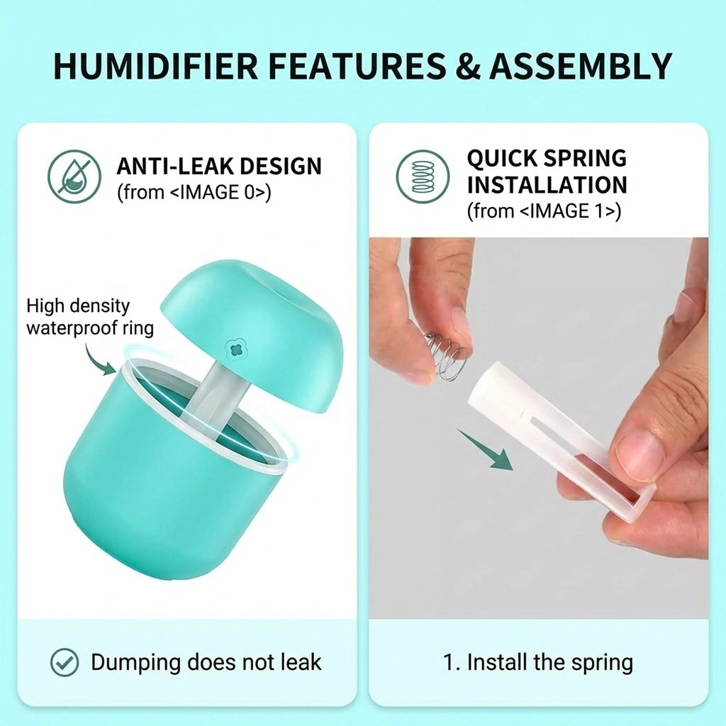 USB Mini Humidifier Diffuser