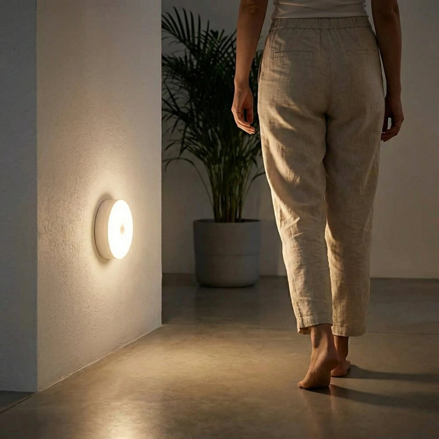 Motion Sensor Light with USB Charging