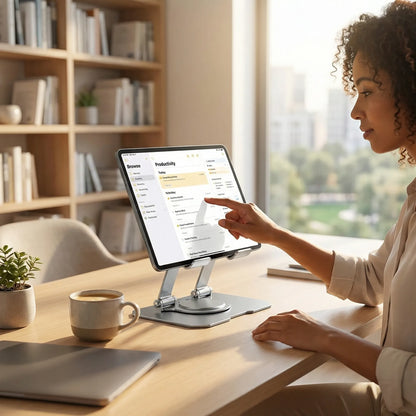 Rotating Tablet Stand – 360° Base