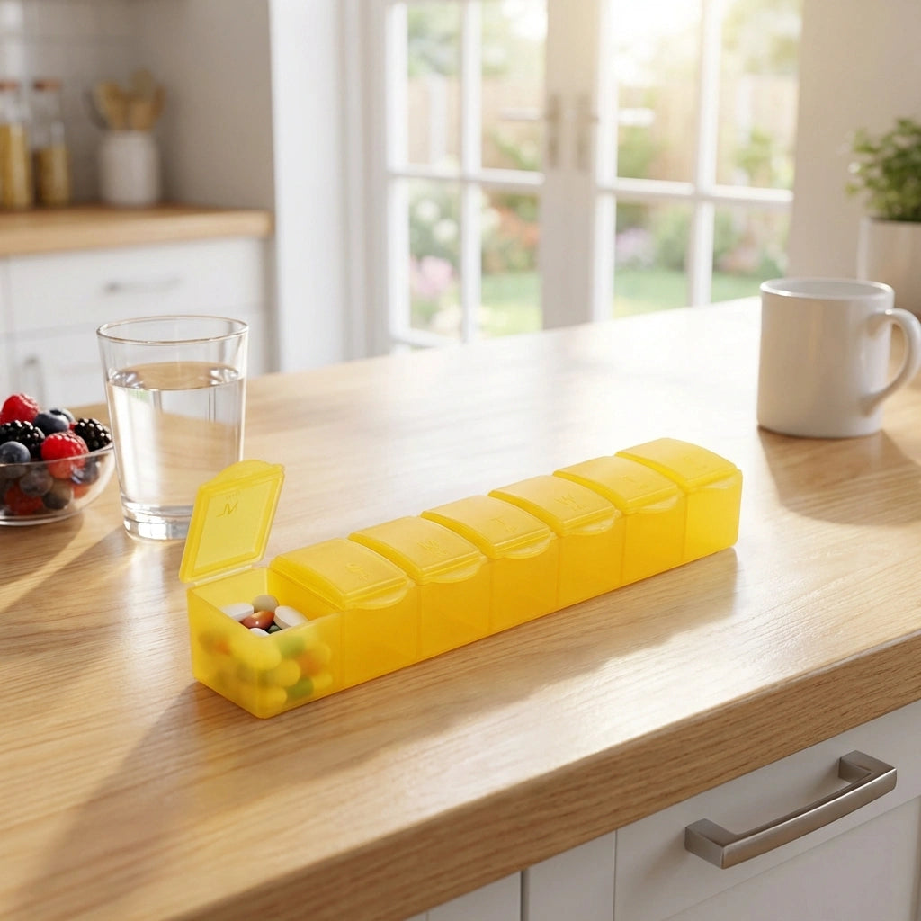 7-Day Pill Organizer Box