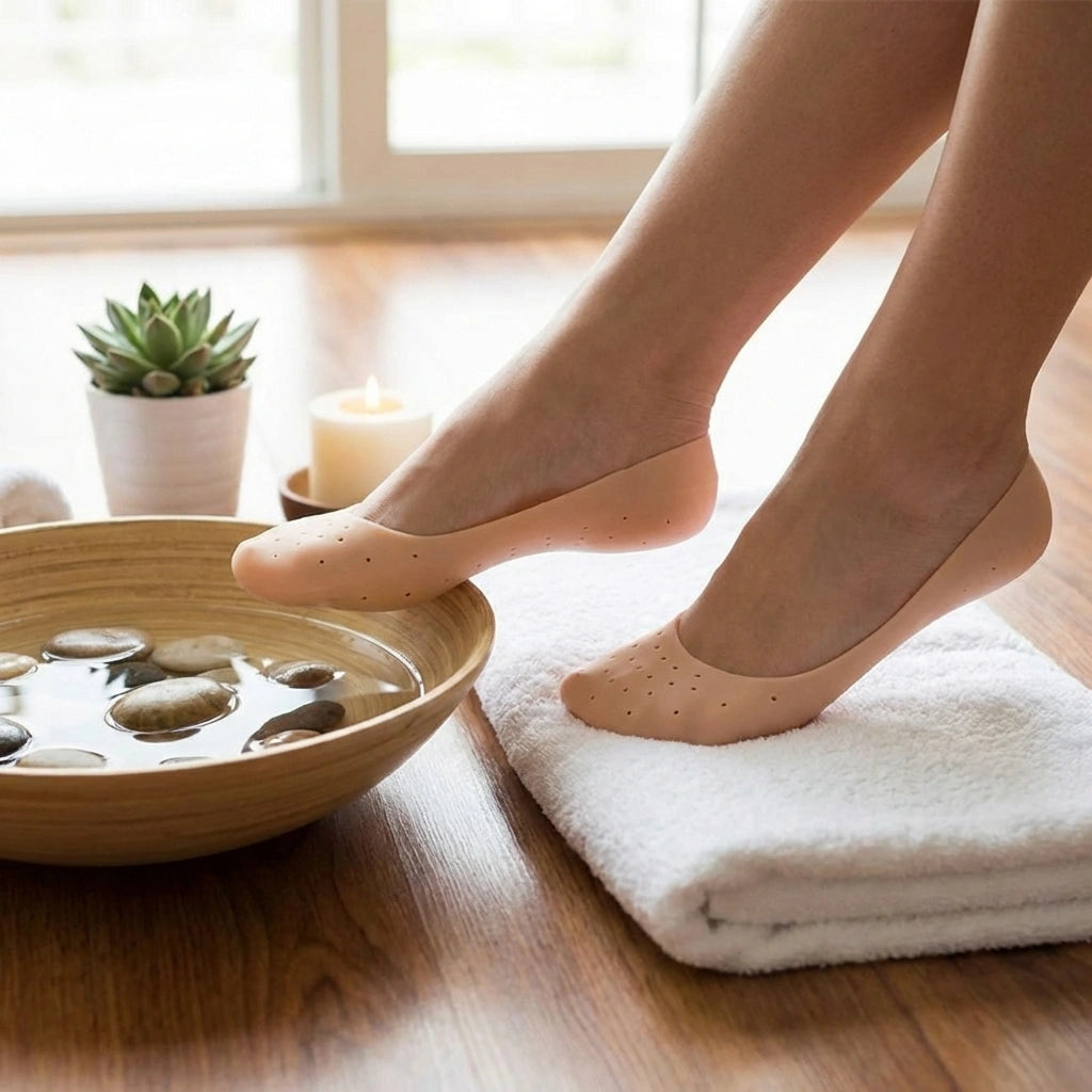 Cracked Heel Repair Socks