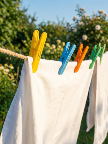 Double Pin Plastic Cloth Clips