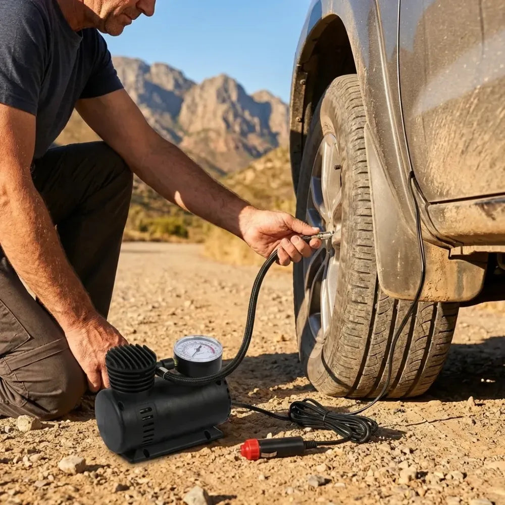 12v metal car air compressor