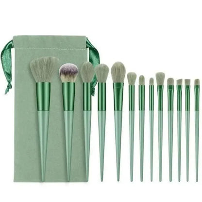 13-piece makeup brush set