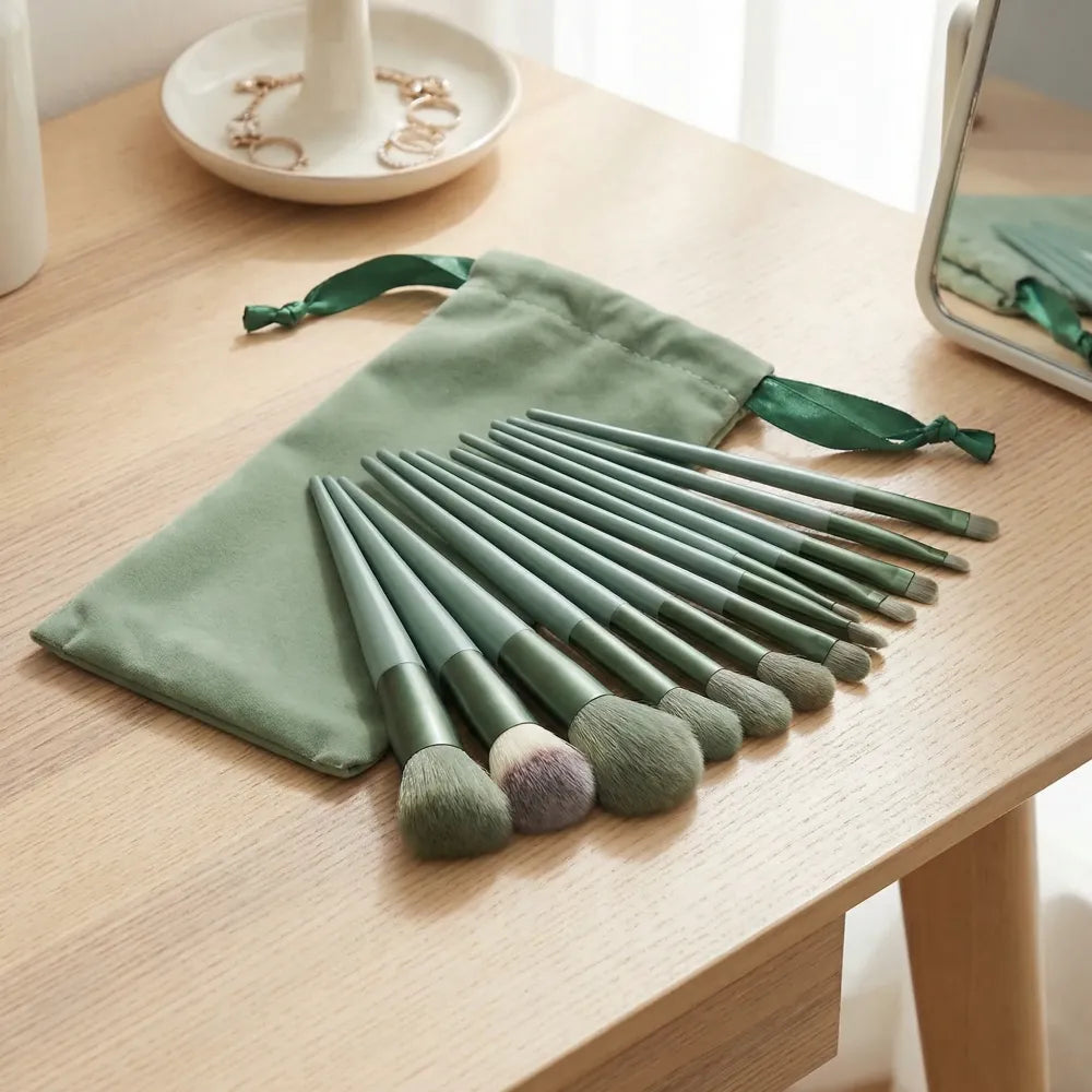 13-piece makeup brush set