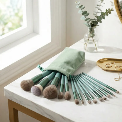 13-piece makeup brush set