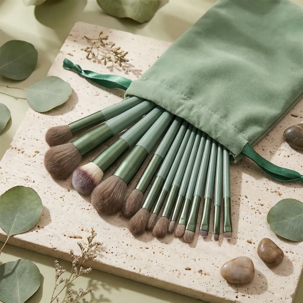 13-piece makeup brush set