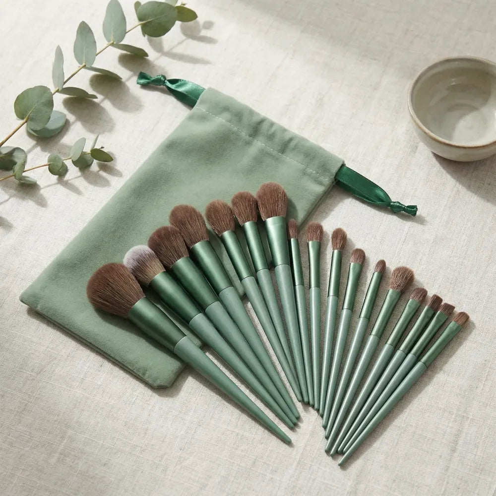13-piece makeup brush set