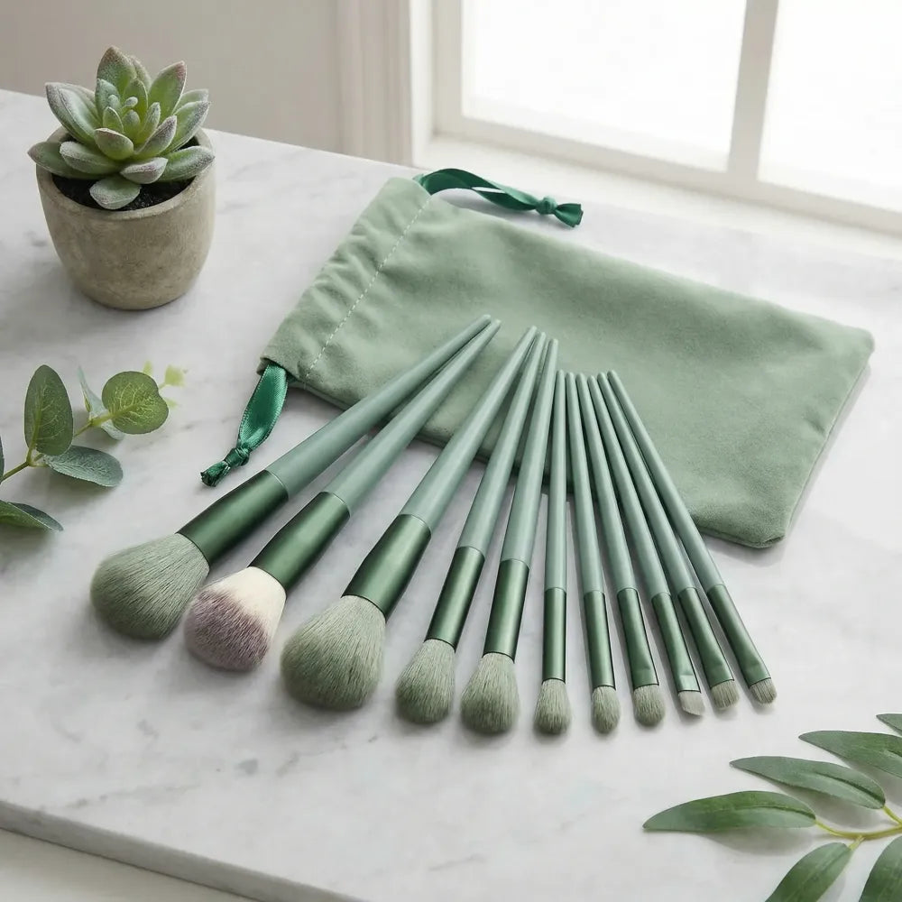 13-piece makeup brush set