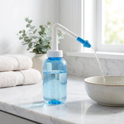 Neti Pot for Sinus Cleaning | BPA-Free Nose Wash Cleaner for Adults & Kids