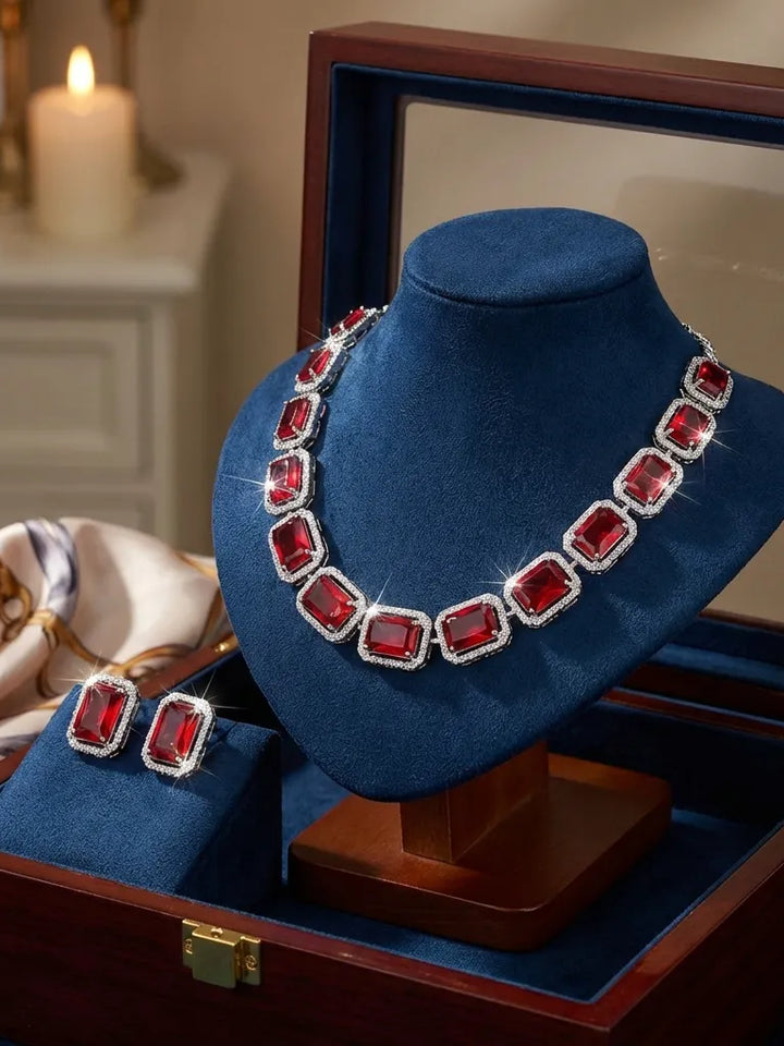 Elegant Diamond Jewelry Set