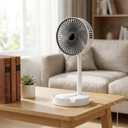 Powerful Rechargeable High Speed Table Desk Fan