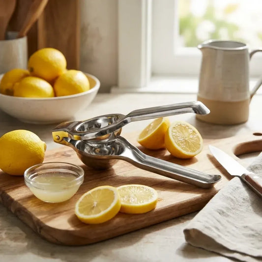 132 stainless steel lemon squeezer - kitchen tool