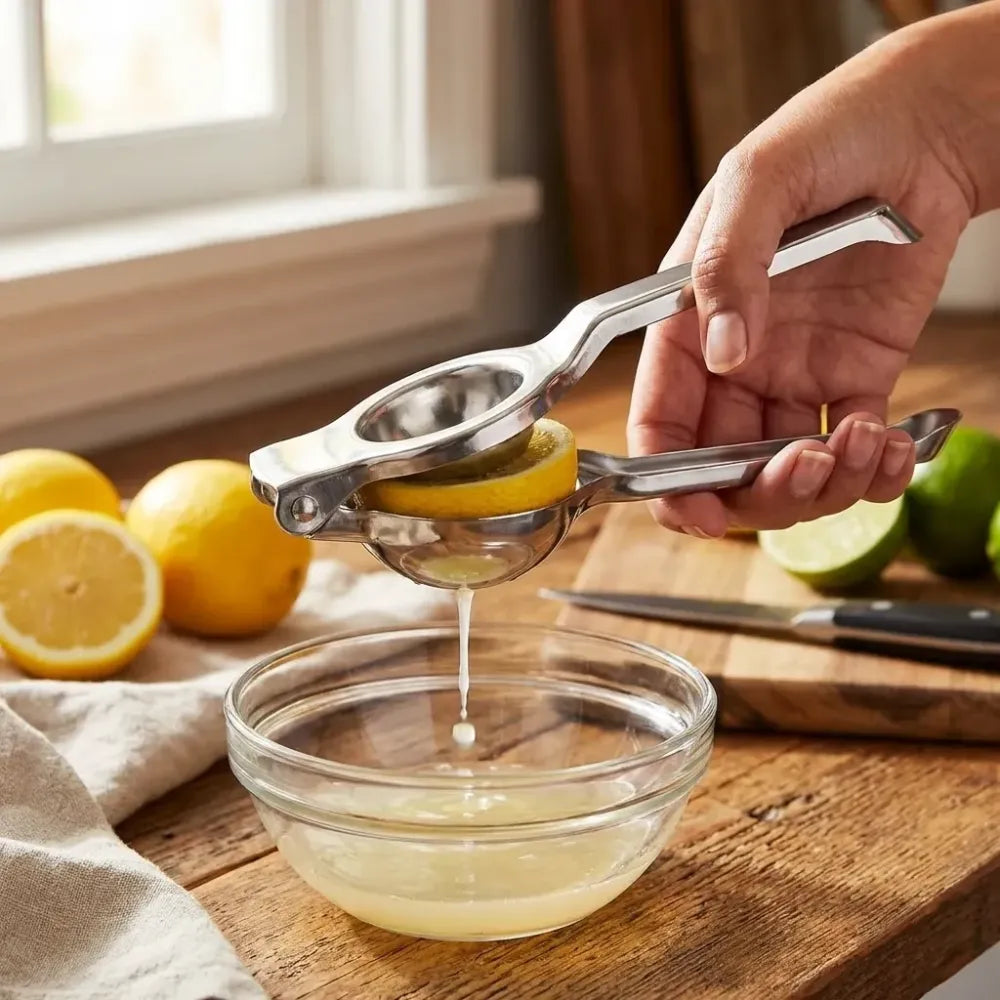 132 stainless steel lemon squeezer - kitchen tool