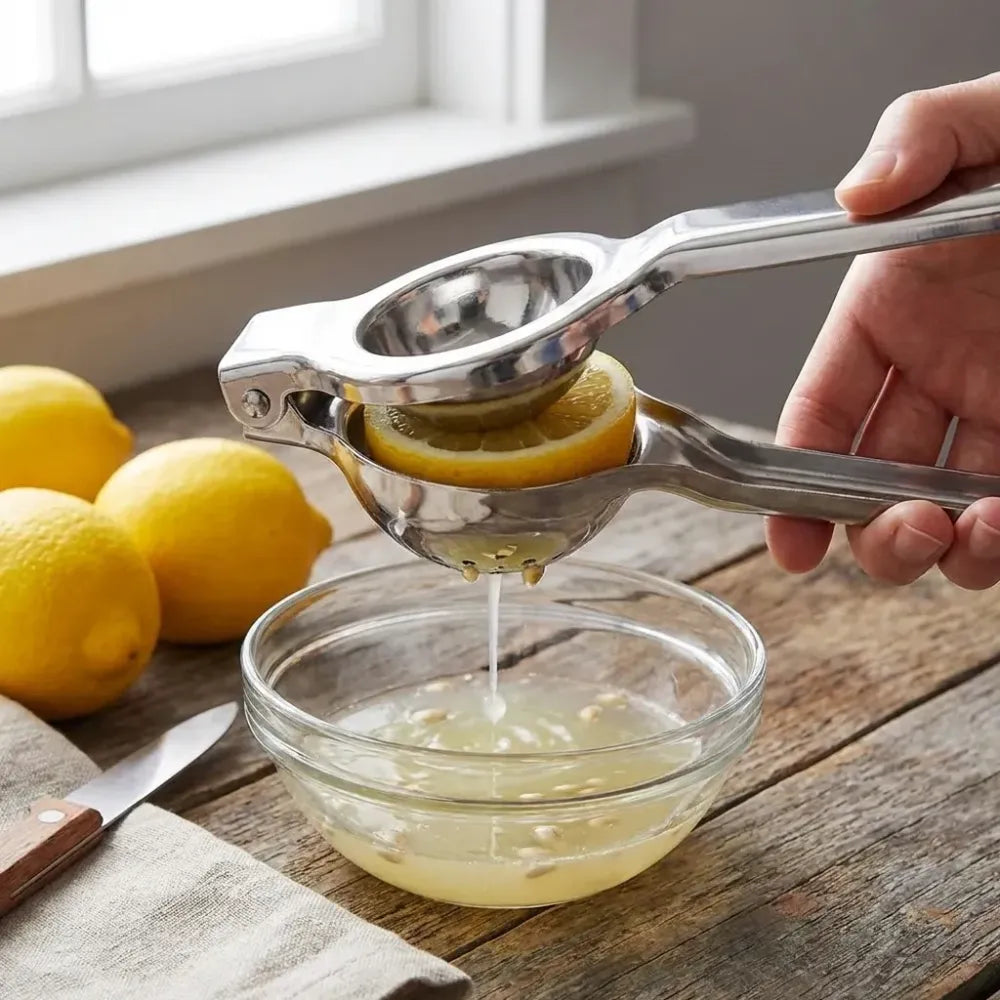 132 stainless steel lemon squeezer - kitchen tool
