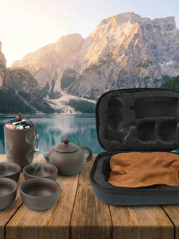 Portable Ceramic Tea Set
