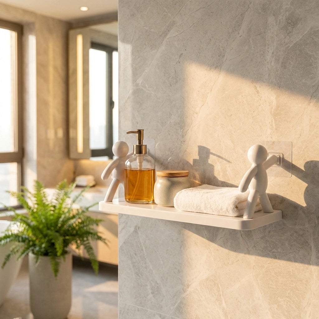 Cute Adhesive Floating Shelves