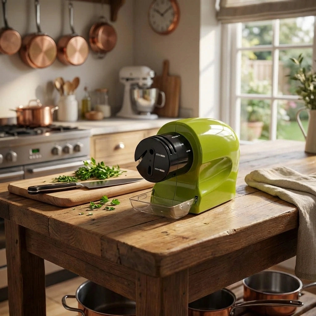 Cordless Motorized Knife Sharpener