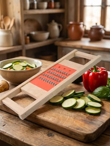 Wooden Vegetable Slicer Grater