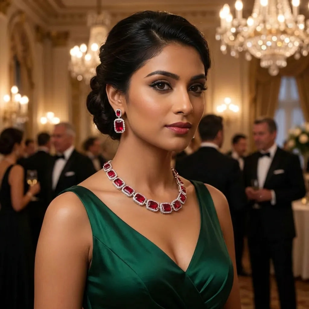 Elegant Diamond Jewelry Set