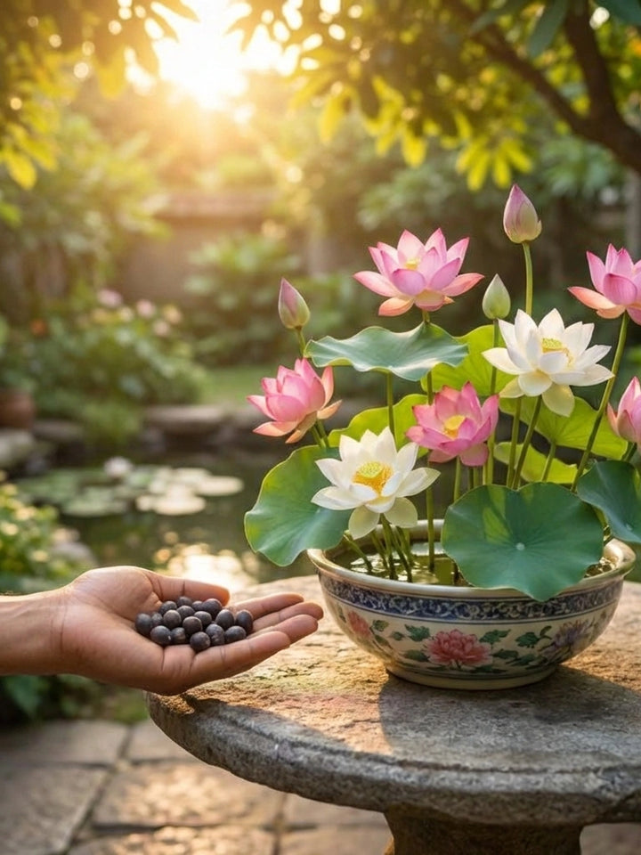 Bonsai lotus flower seeds