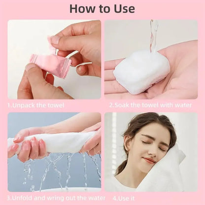 14 pack compressed towels for travel