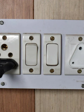 1401 Baby Safety Big Electrical Socket Cover Outlet Plug Protector For Child Proofing In Home School Office (6pc Set)