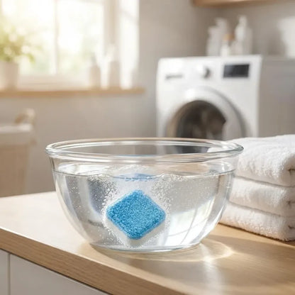 1402 washing machine stain tank cleaner deep cleaning detergent tablet (1pc) home improvement