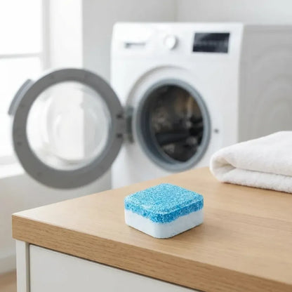 1402 washing machine stain tank cleaner deep cleaning detergent tablet (1pc) home improvement