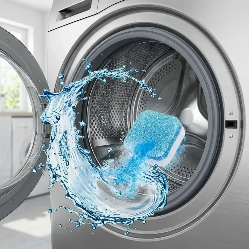 1402 washing machine stain tank cleaner deep cleaning detergent tablet (1pc) home improvement