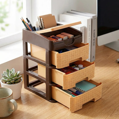 3-Layer Mini Drawer Organizer