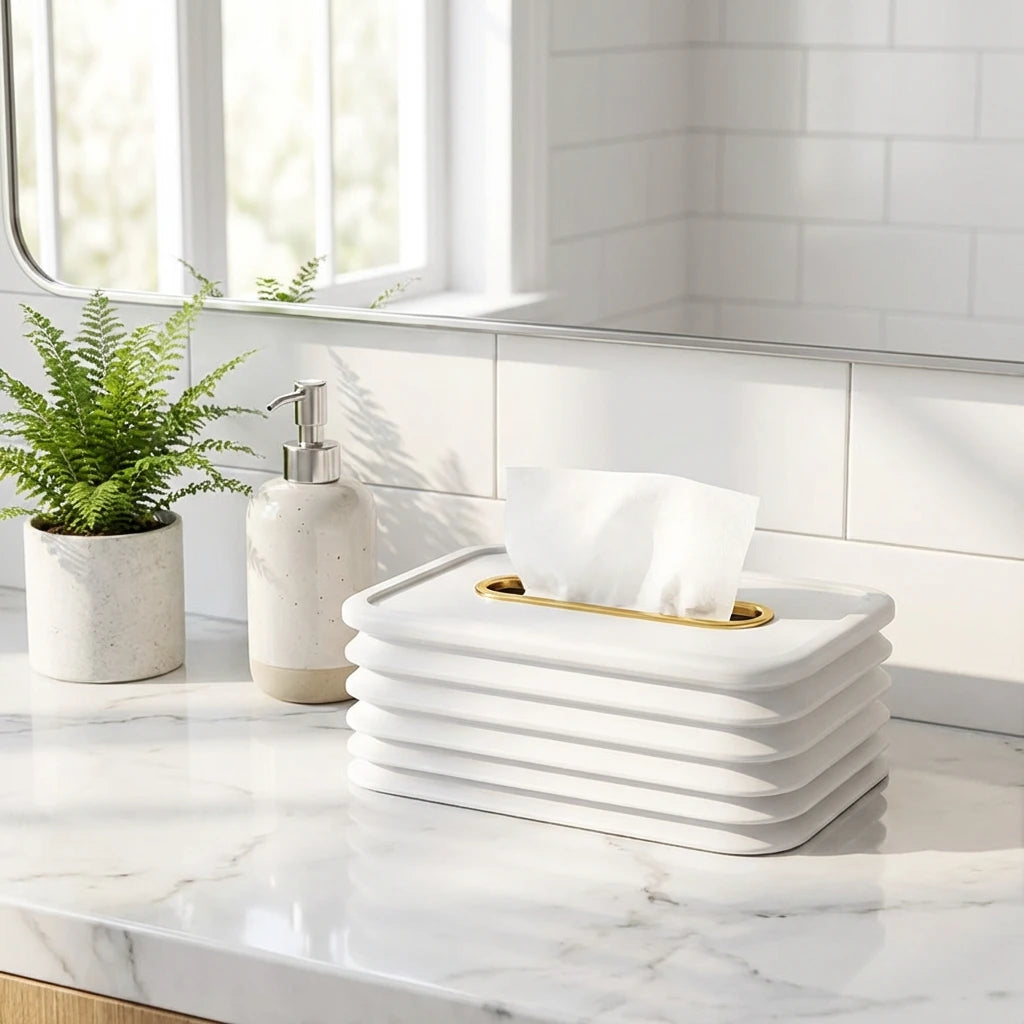 Sleek Silicone Tissue Holder