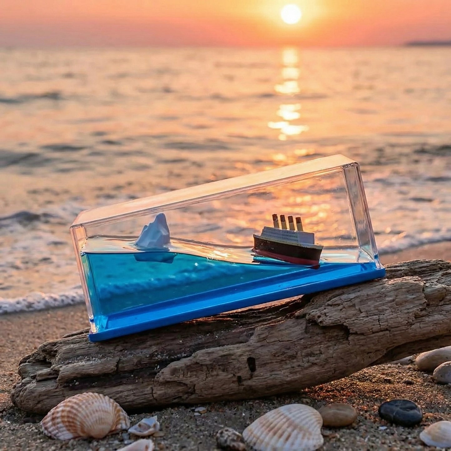 Car Dashboard Sailing Ship Showpiece