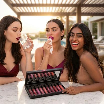 Huda Beauty Matte Lipstick – Pack of 12