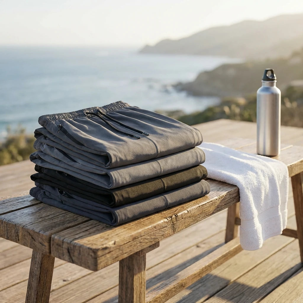 Combo of 3 Men's Stretchable Cotton Shorts