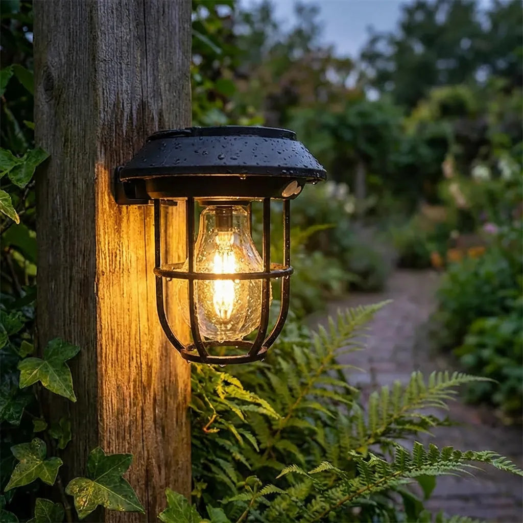 Solar Motion Sensor Wall Light