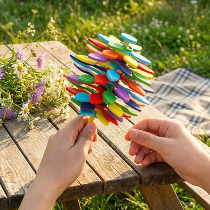 Magical Spinning Flower Candy Toy