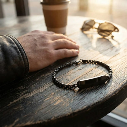 Elegant Silver Rakhi Bracelet