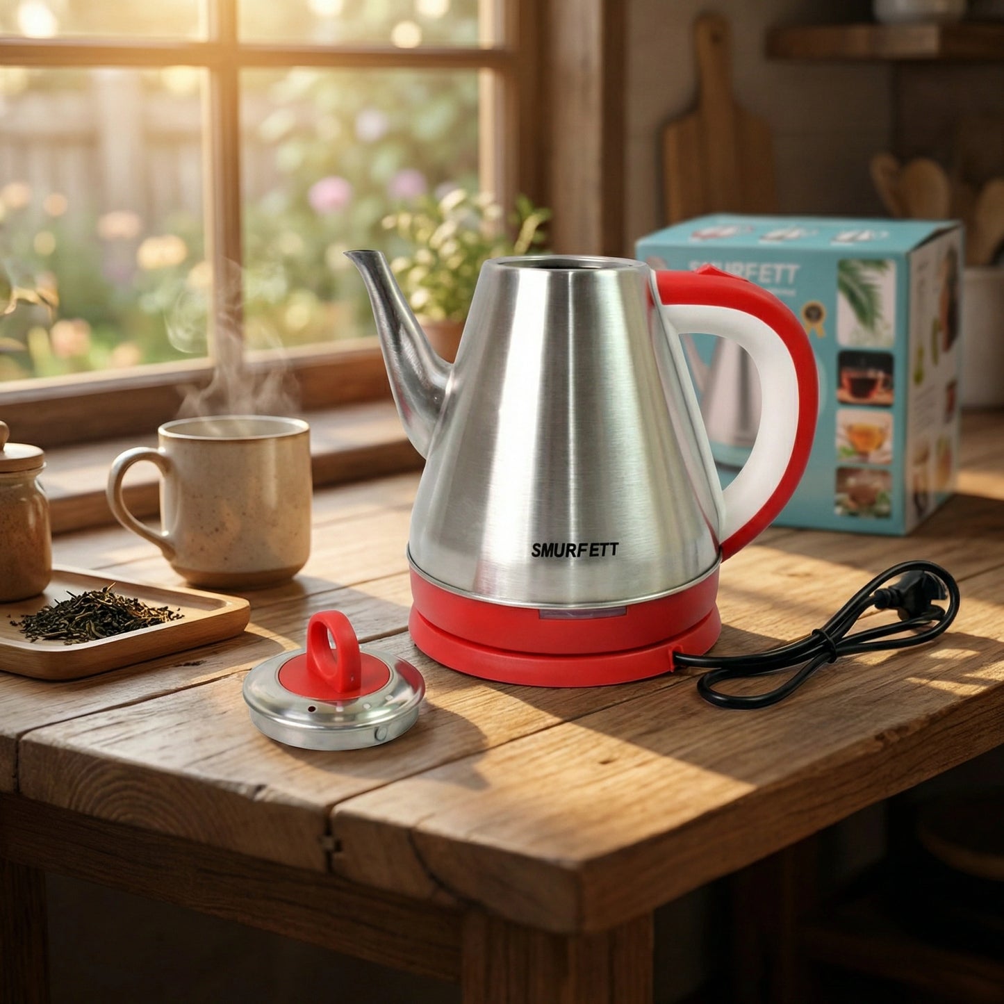 1.5L Stainless Steel Electric Kettle