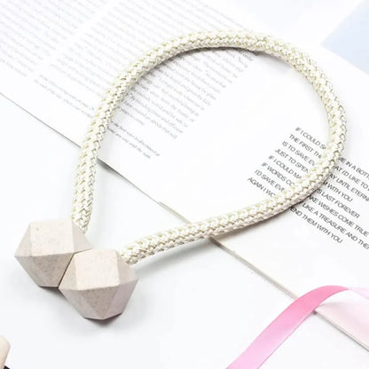 1422 home plastic curtain tiebacks straps buckle clips rope window bracket decoration pearl decorative holdback holder