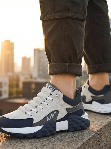 Men's Minimal Chunky Sneakers