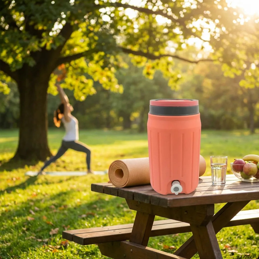 Insulated Plastic Water Rover Jug with Tap