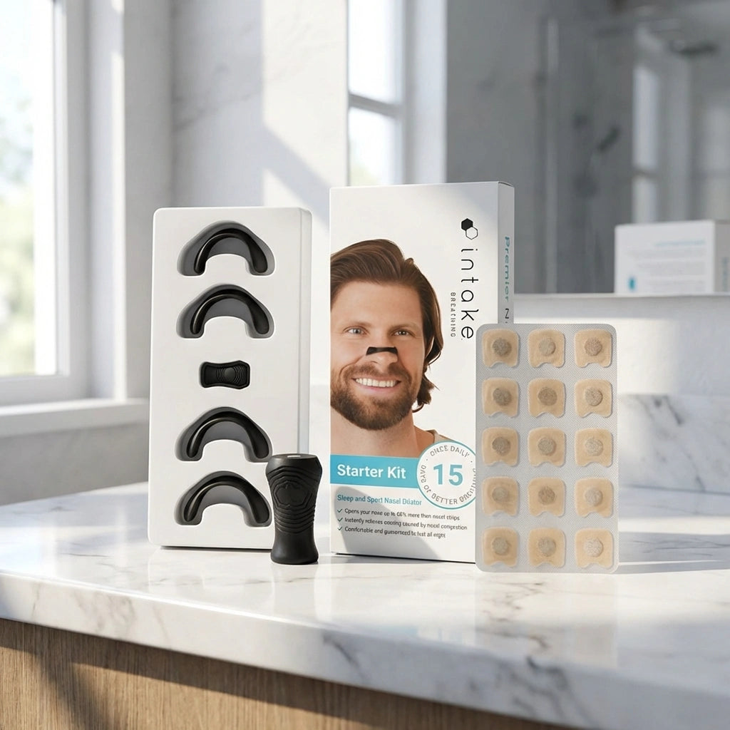 Magnetic Nasal Breathing Strips