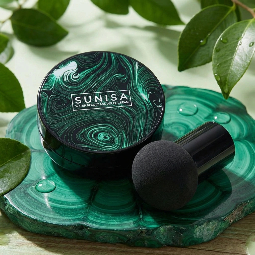 Sunisa 3 in 1 Air Cushion BB and CC Cream Foundation for Personal, Foundation (Ivory, 20 g)