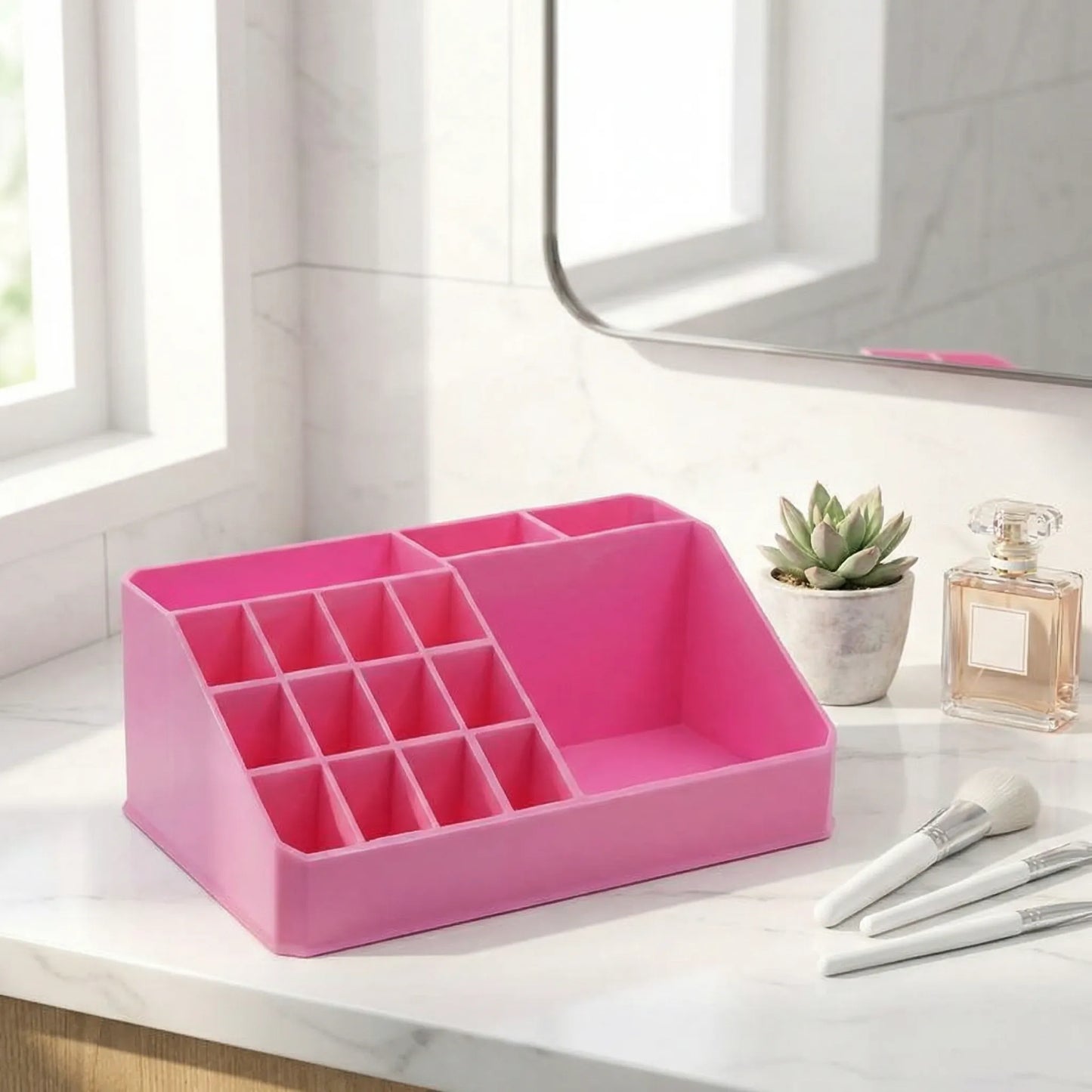 Transparent Makeup Storage Box