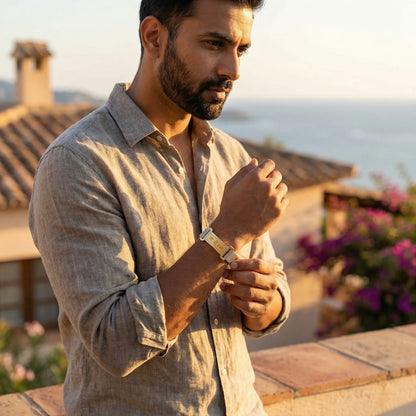 Personalized Engraved Rakhi Bracelet