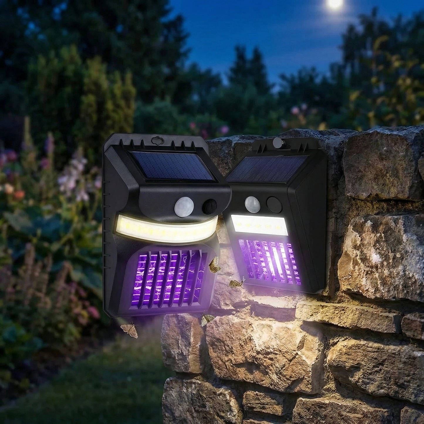 Solar Bug Zapper Light