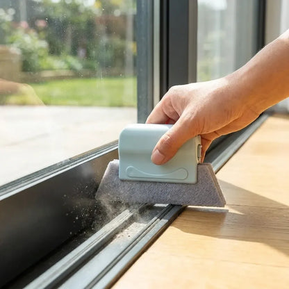 1484 creative window groove cleaning brush hand-held cleaner tools - home improvement